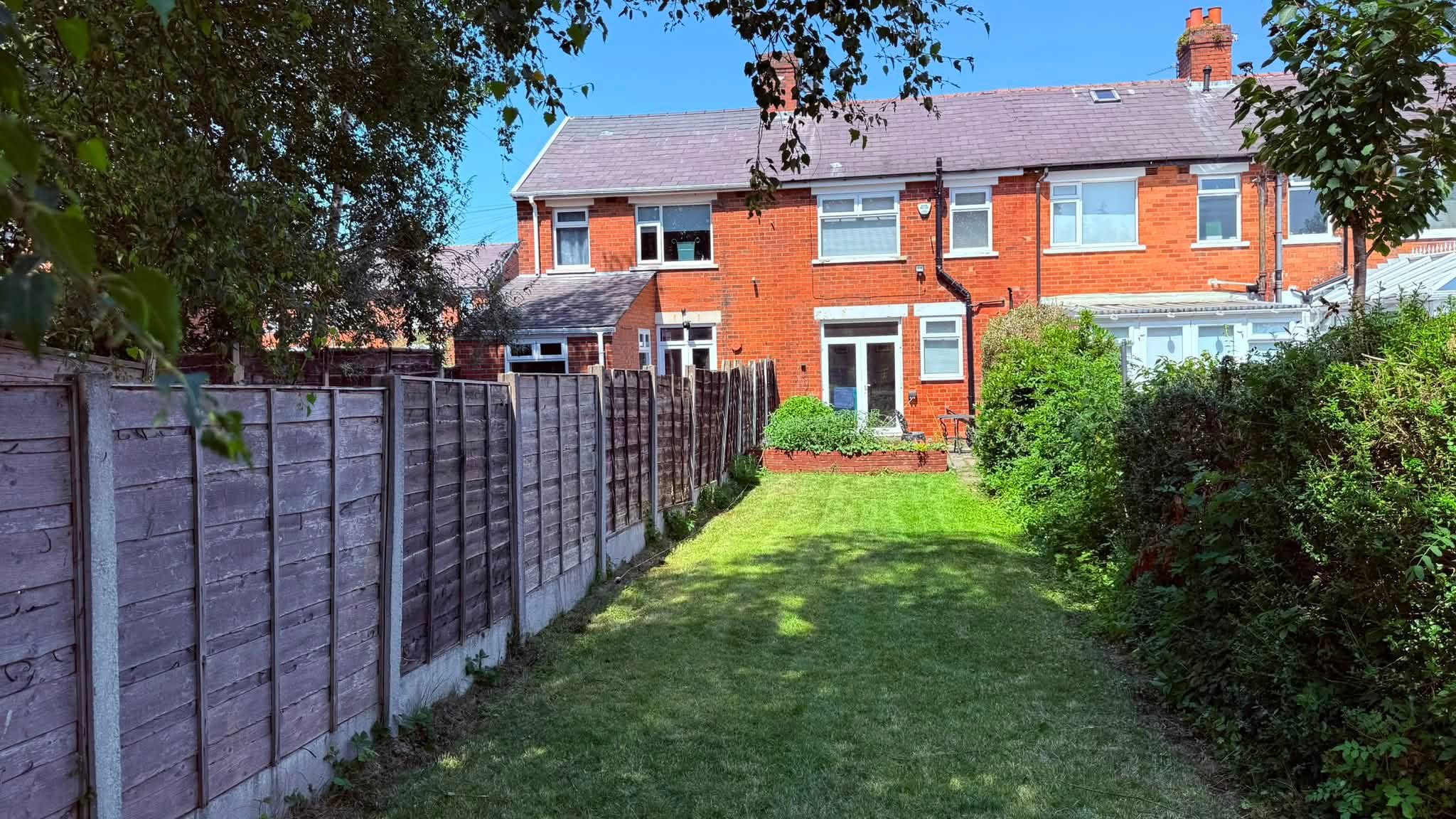 Garden lawn maintenance