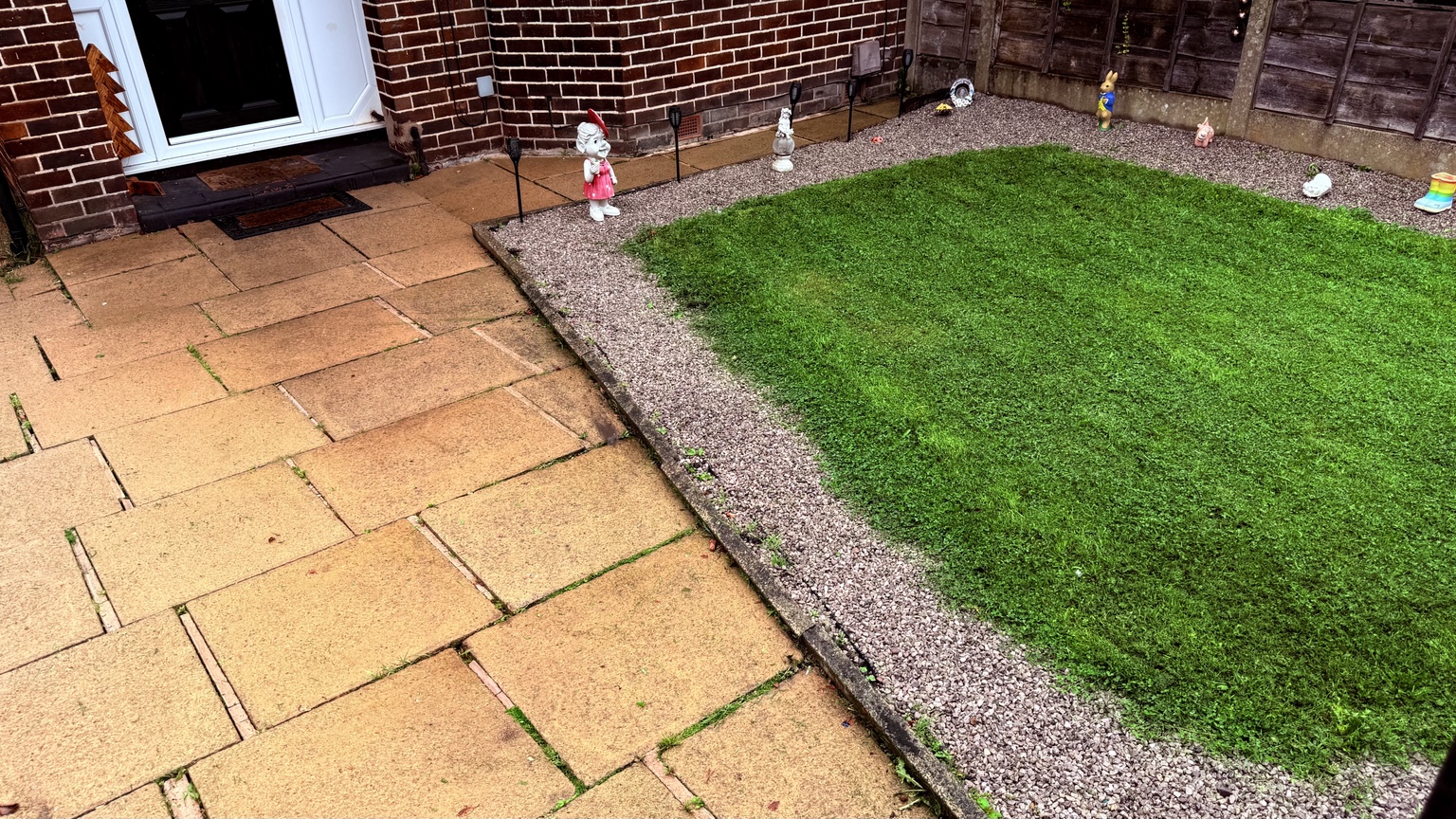 Front path and lawn care
